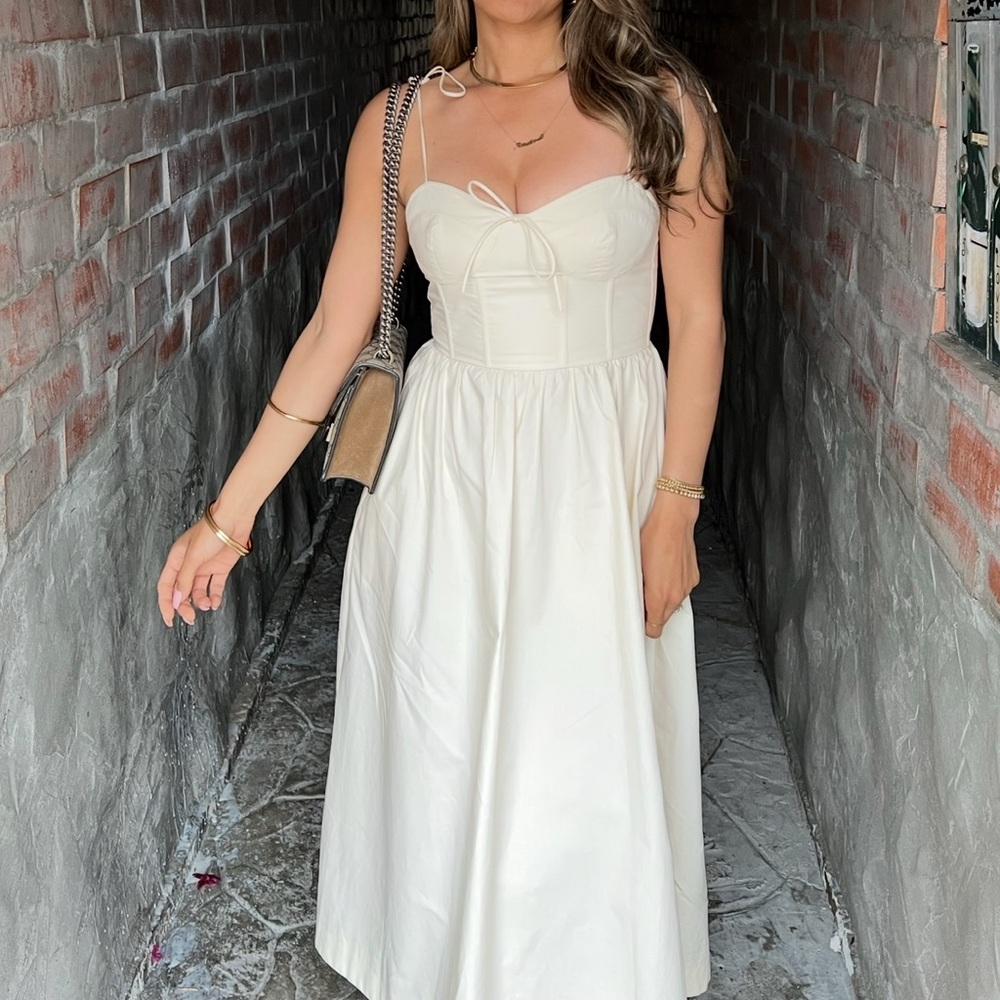 Cream dress